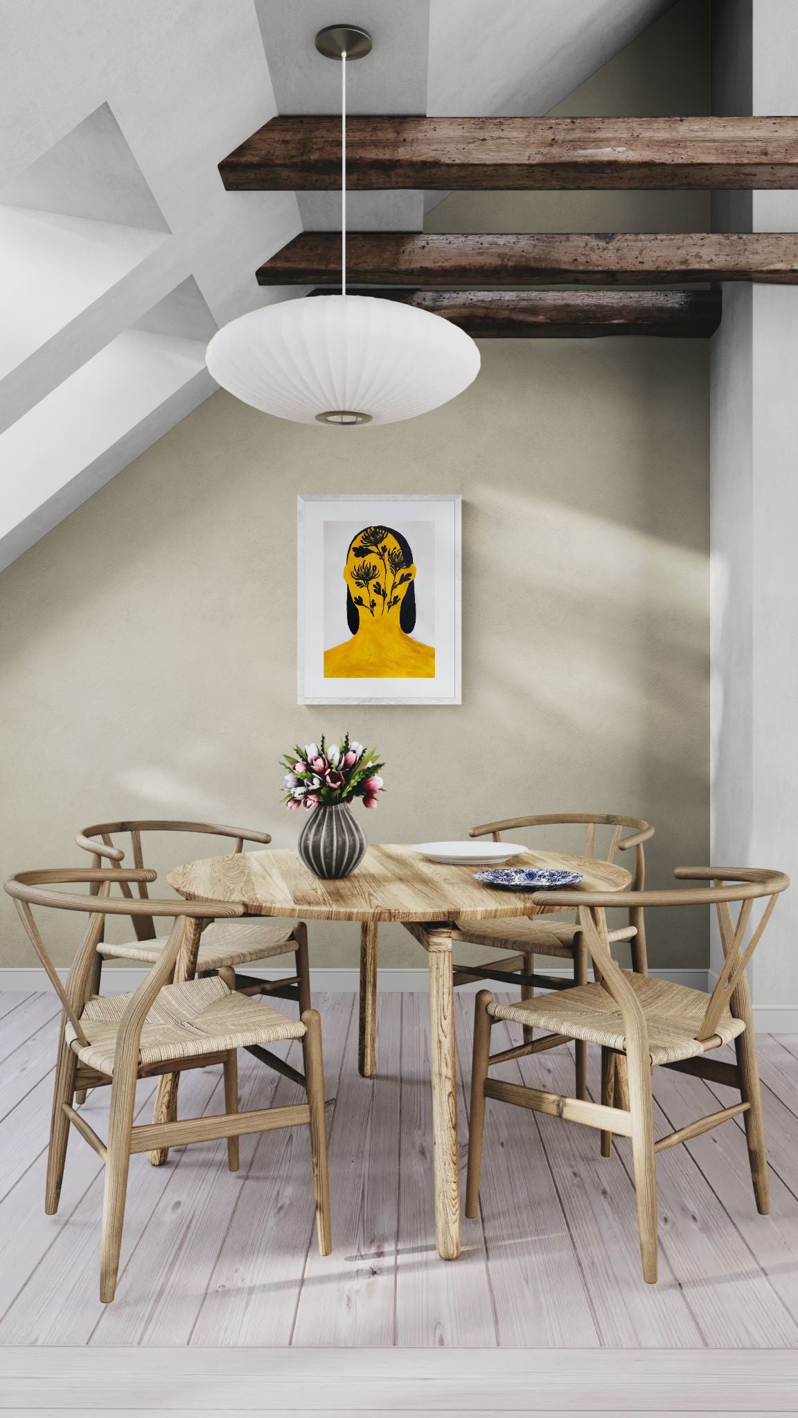 People Cry with Holding Flowers