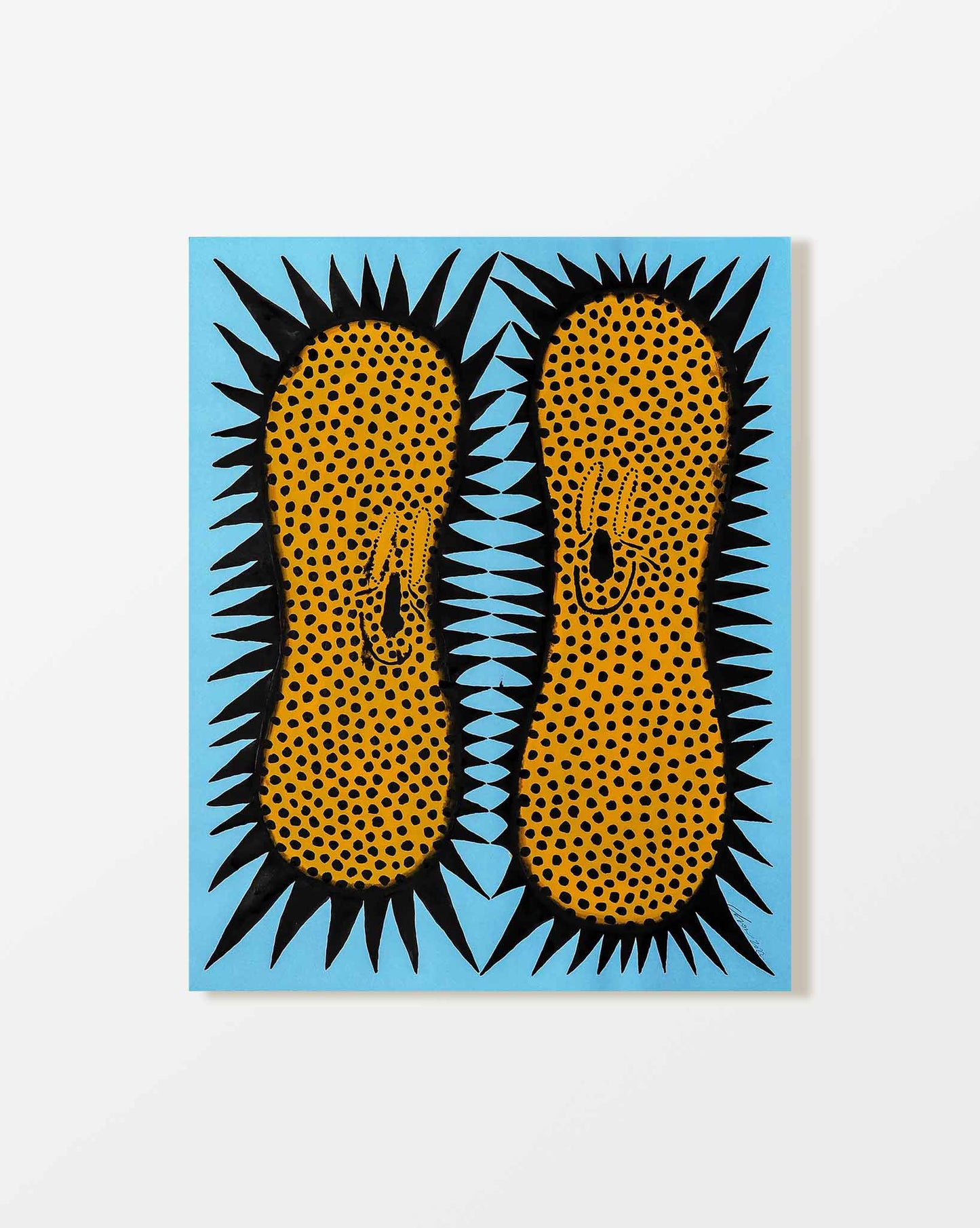 Two Peanuts are Crying for Being Eaten Alive