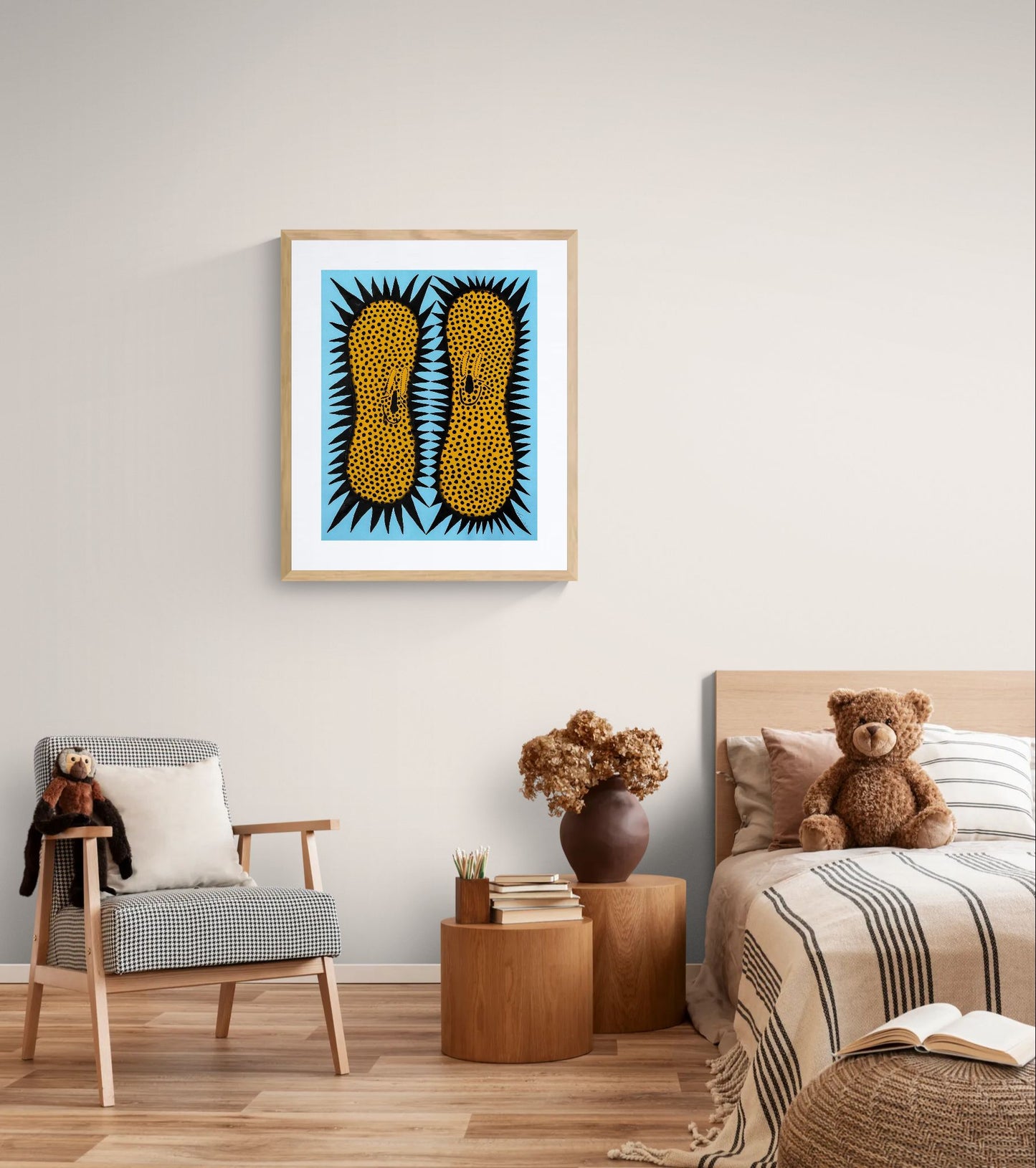 Two Peanuts are Crying for Being Eaten Alive