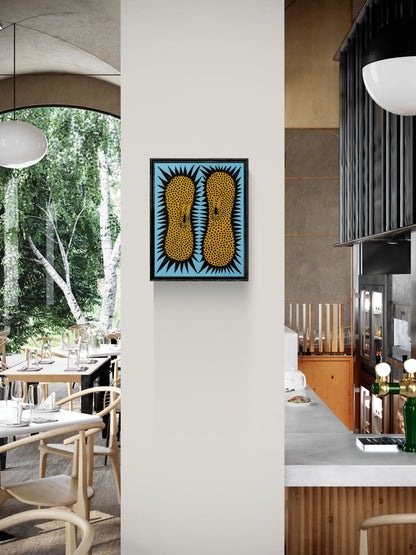 Two Peanuts are Crying for Being Eaten Alive