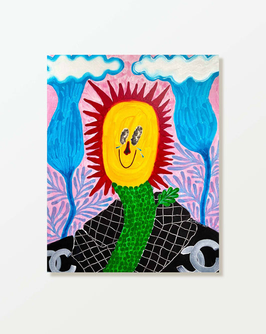 Your Sunshine with the mountains, clouds, flowers, rainstorms & Chanel jacket