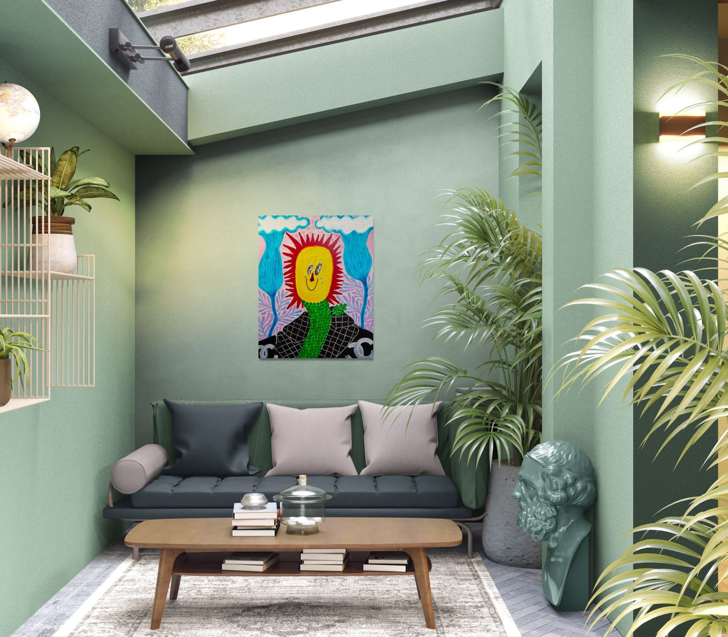 Your Sunshine with the mountains, clouds, flowers, rainstorms & Chanel jacket