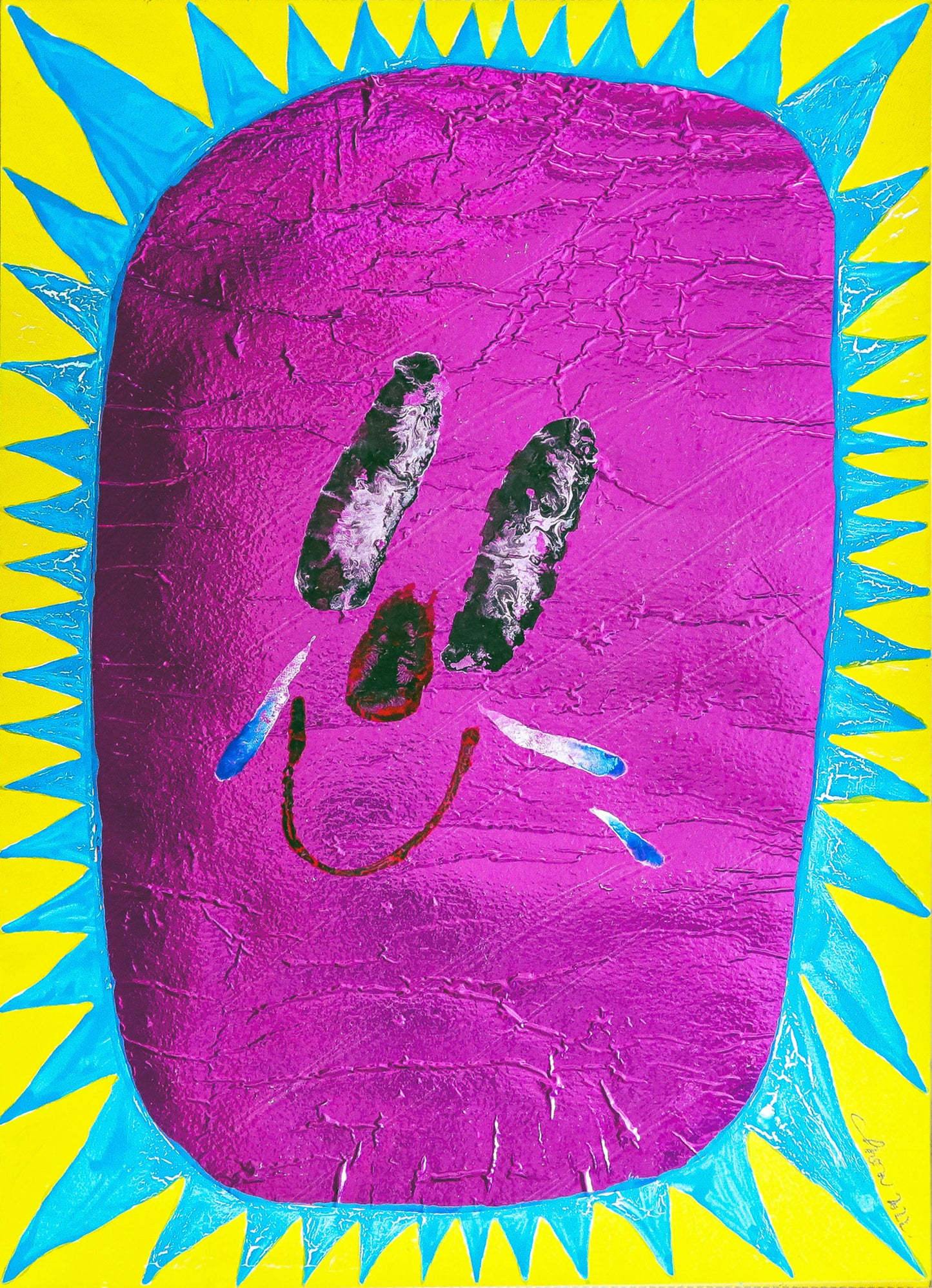 Your Sunshine is Crying Yellow, Blue, Purple