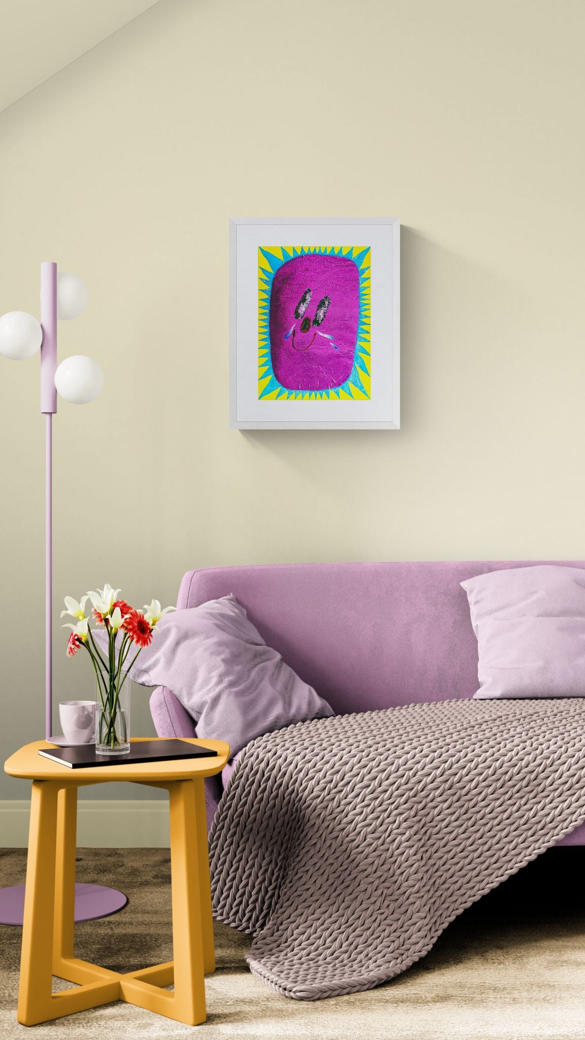 Your Sunshine is Crying Yellow, Blue, Purple