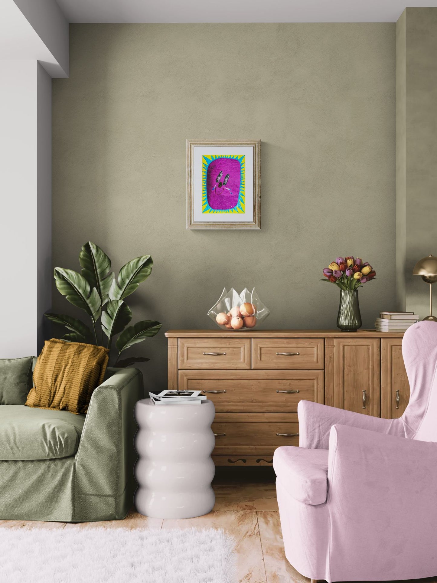 Your Sunshine is Crying Yellow, Blue, Purple