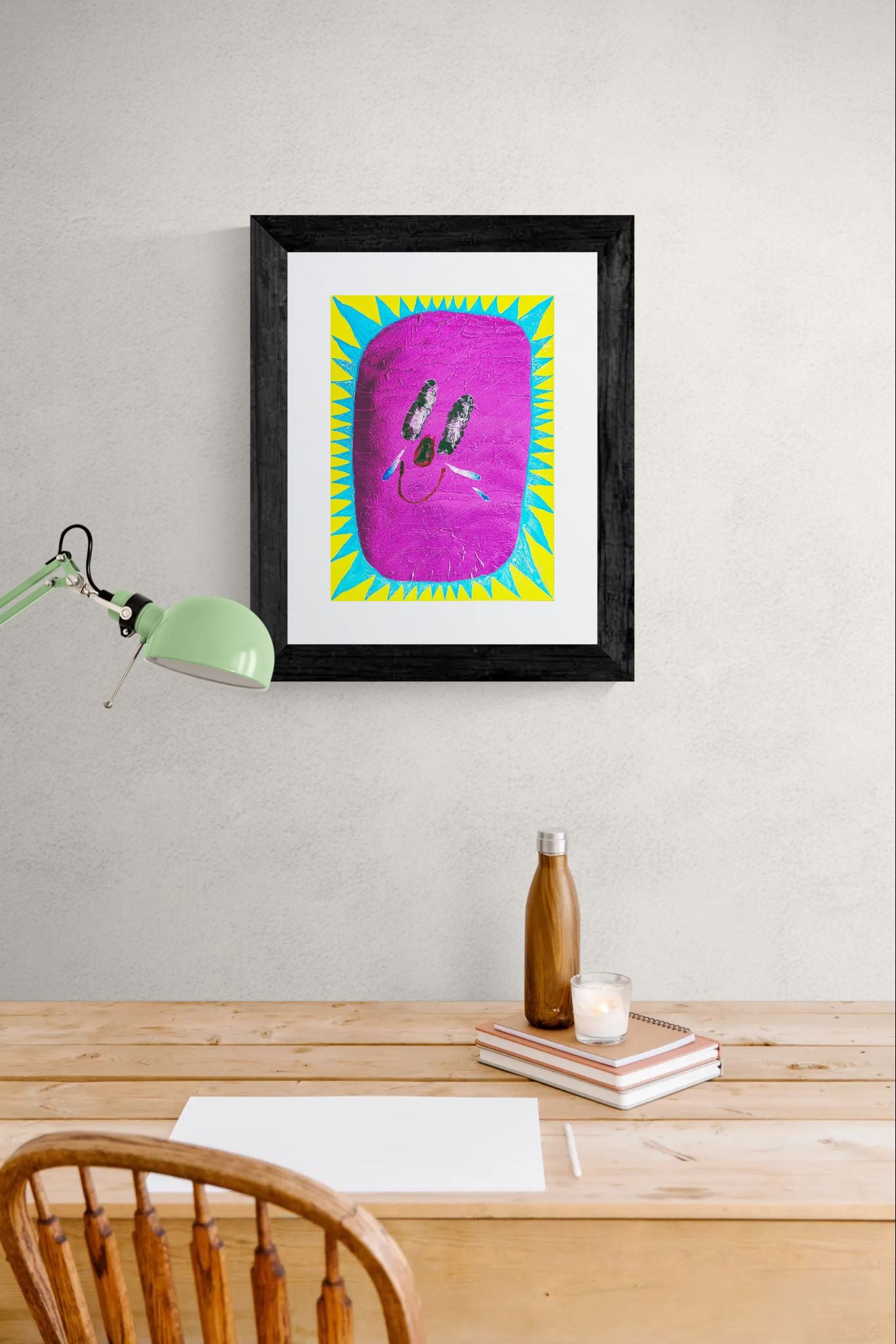 Your Sunshine is Crying Yellow, Blue, Purple